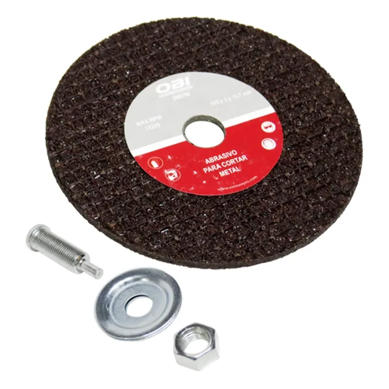 ACCESORIO PARA TALADRO ABRASIVO PARA METAL JUEGO