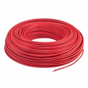 CABLE CALIBRE 10 COLOR ROJO (POR METRO)