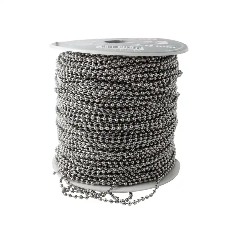 CADENA DE BOLA NIQUELADA