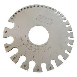 CALIBRADOR METAL /ALAMBRE NO FERROSO 0-36