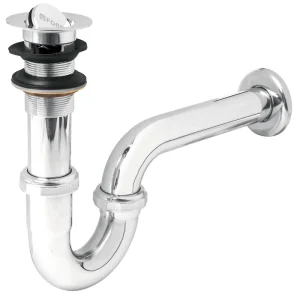 CÉSPOL 1 1/4" SIN CONTRA DE LATÓN CROMO PARA LAVABO