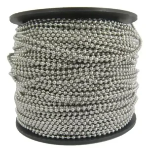 CADENA DE BOLA ACERO INOXIDABLE 4.5 MILIMÉTROS (ROLLO DE 100 METROS)