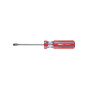 DESARMADOR ROJO PLANO 1/4 X 4