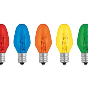 FOCO 7.5 WATTS VARIOS COLORES