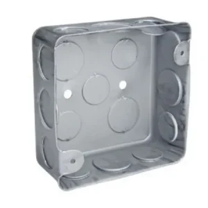 CAJA CUADRADA 1/2 GALVANIZADA 3 X 3