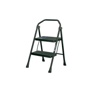 ESCALERA TUBULAR PLEGABLE 2 PELDAÑOS