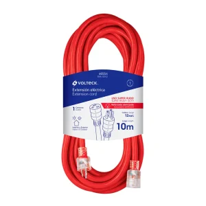 EXTENSIÓN REFORZADA ATERRIZADA 10M CALIBRE 12 X 3 HILOS
