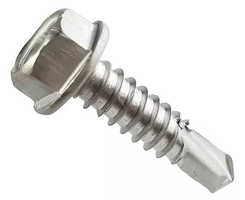 PIJA HEXAGONAL PUNTA DE BROCA GALVANIZADA