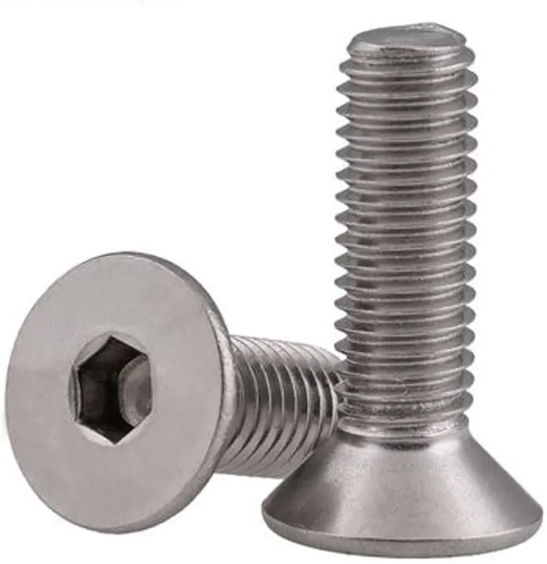 TORNILLO ALLEN CABEZA PLANA INOXIDABLE 304 NC