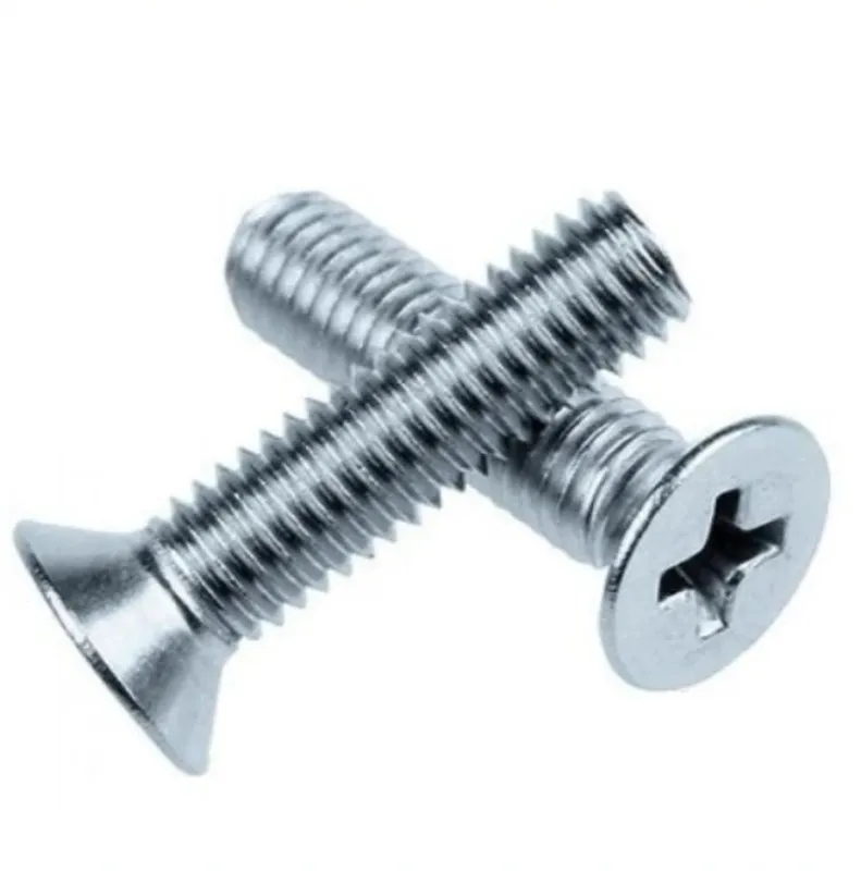 TORNILLO CABEZA PLANA PHILLIPS MILIMÉTRICO