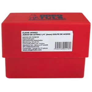 JUEGO DE LETRAS DE GOLPE 1/2"