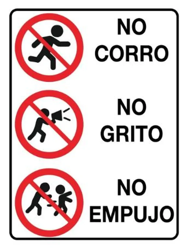 NO CORRO NO GRITO NO EMPUJO
