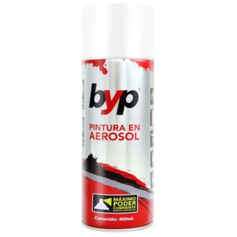 PINTURA EN AEROSOL COLOR BLANCO