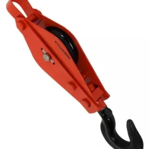 POLEA GARRUCHA GIRATORIA SENCILLA 3" CAPACIDAD 0.5 TONELADAS (500 KILOGRAMOS)