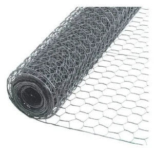 TELA HEXAGONAL GALLINERA 22/25/1.00 ROLLO DE 45 METROS