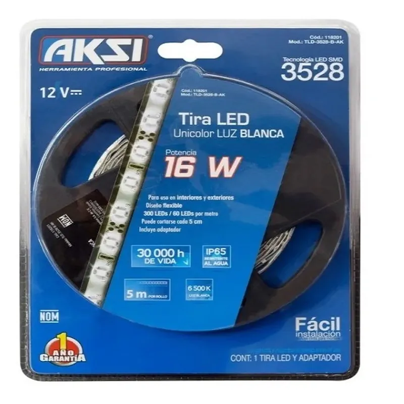 TIRA LED COLOR BLANCO